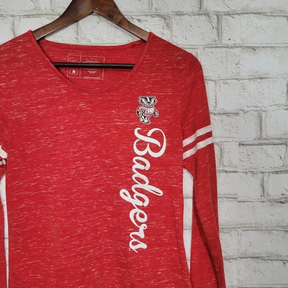 Campus Heritage WI Badgers long sleeve tee - Picture 3 of 13